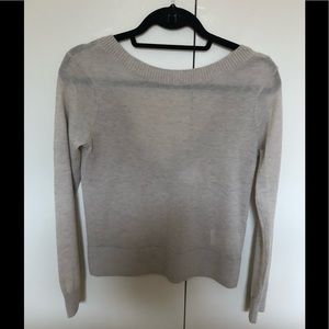 Club Monaco cashmere vneck sweater